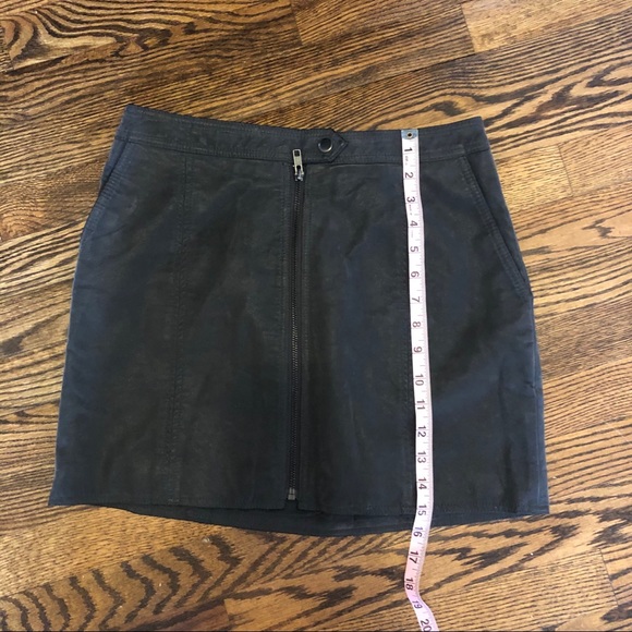 Free People Faux Suede Skirt 6 - Picture 4 of 6
